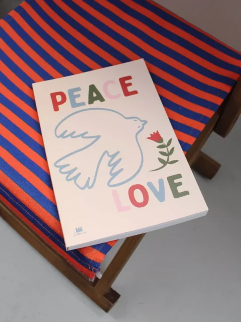 Carnet de notes - Peace & Love