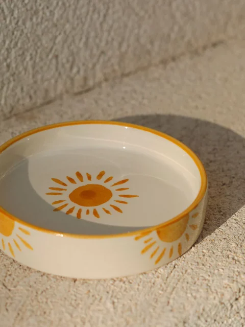Coupelle en céramique - Soleil