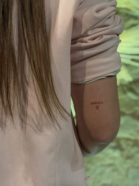 Tatouage éphémère - Lot de 5 - Amour