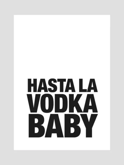 Carte postale - Hasta la vodka