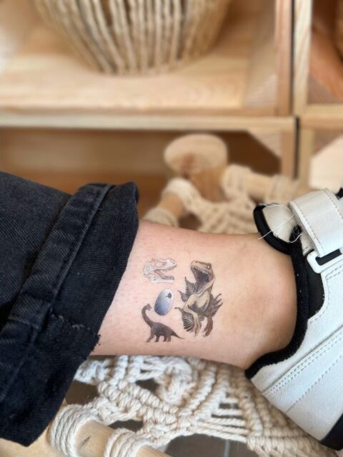 Tatouage éphémère pour enfant - Jurassic