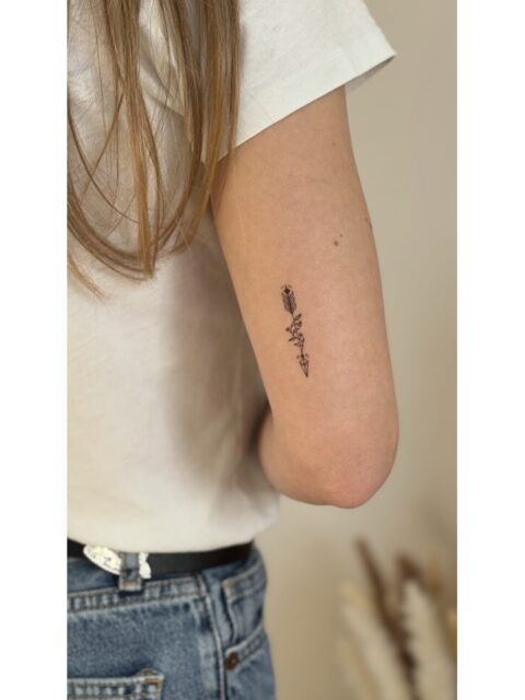 Tatouage éphémère - Lot de 5 - Flèche bohème