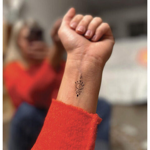 Tatouage éphémère - Lot de 5 - Vision astrale