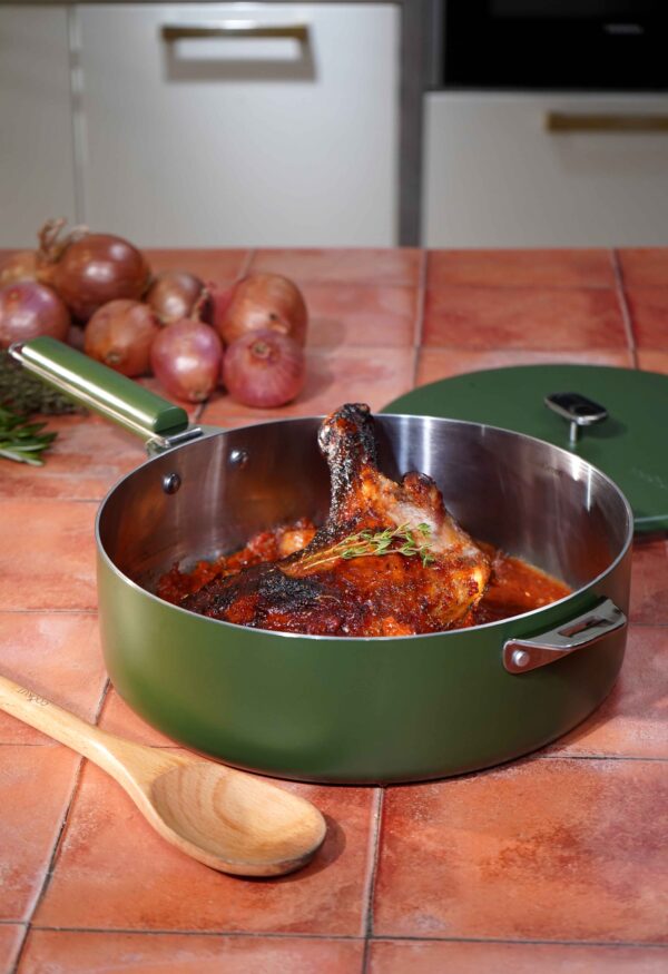 La Merveilleuse - Sauteuse en inox 28 cm