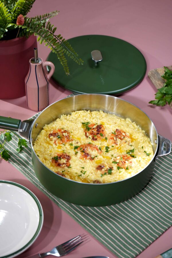 La Merveilleuse - Sauteuse en inox 28 cm