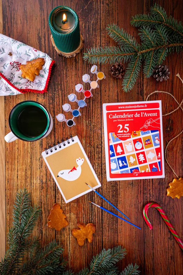 Peinture aux numéros - Calendrier de l'Avent