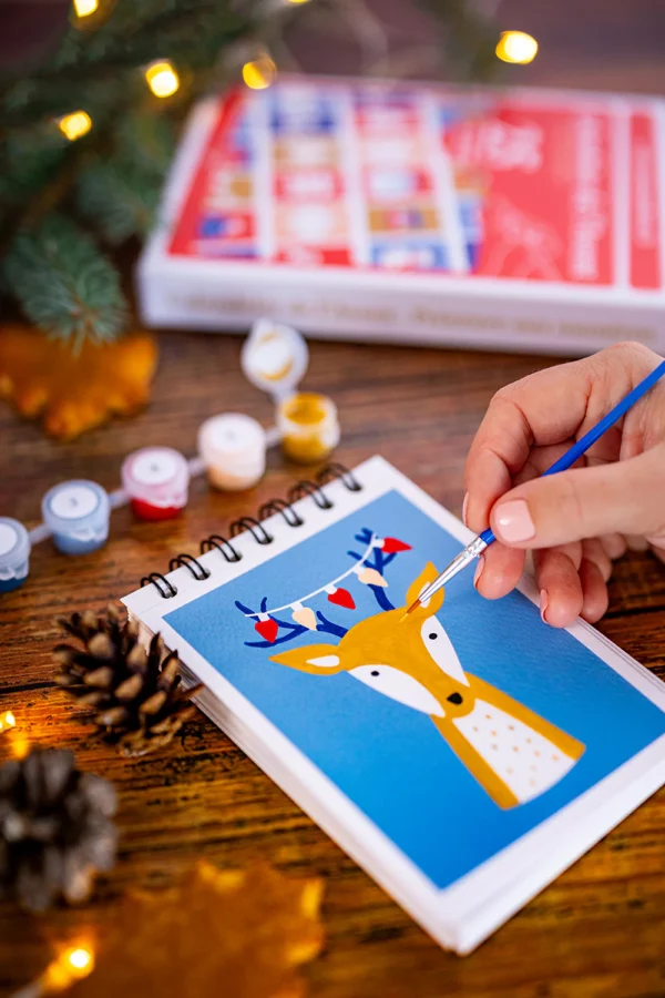Peinture aux numéros - Calendrier de l'Avent