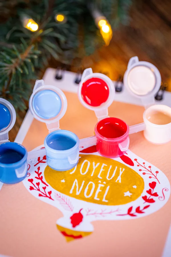 Peinture aux numéros - Calendrier de l'Avent