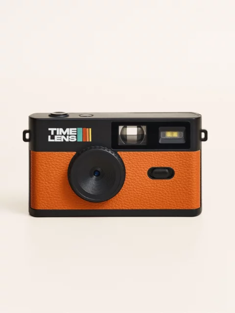 Appareil photos numérique vintage - Timelens camel