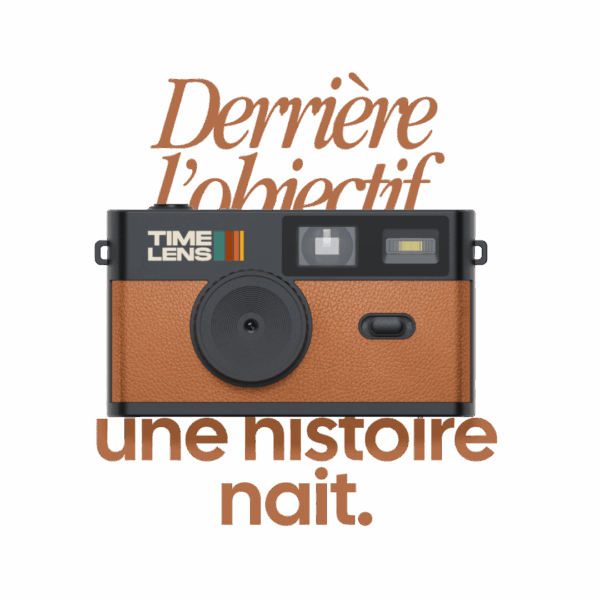 Appareil photos numérique vintage - Timelens camel