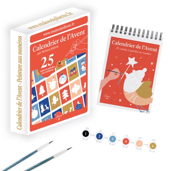 Peinture aux numéros - Calendrier de l'Avent