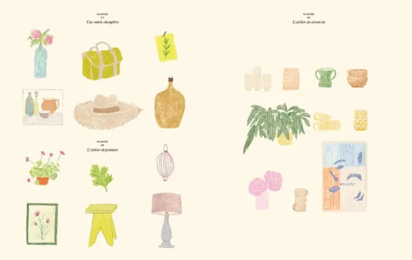 Carnet de coloriage & de stickers - La Maison