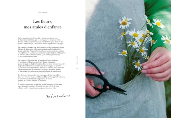 744312-001-C Livre - Les fleurs