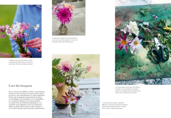 744316-001-C Livre - Les fleurs