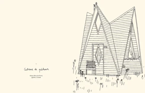 902868-001-C Carnet de coloriage - Cabanes