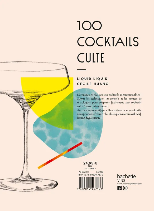 9782019467173-002-X Livre - 100 cocktails cultes