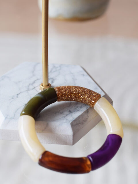 Glitter 54 Bracelet en acrylique - Glitter n°54