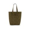 Sac cabas Elisabeth - Léopard olive