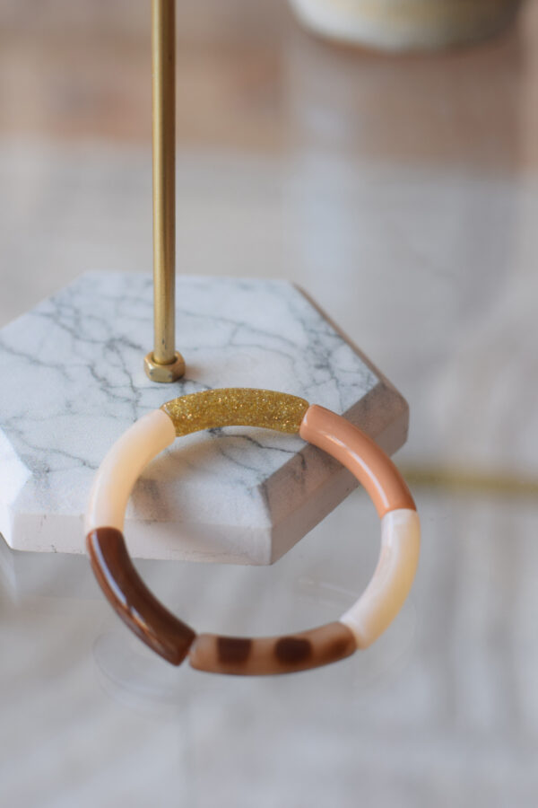 Bracelet en acrylique - Sparkle n°1