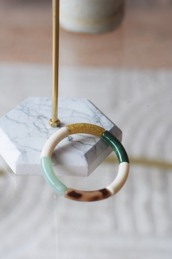 Bracelet en acrylique - Sparkle n°31