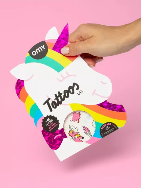 Tatouages éphémères pour enfants - Lily