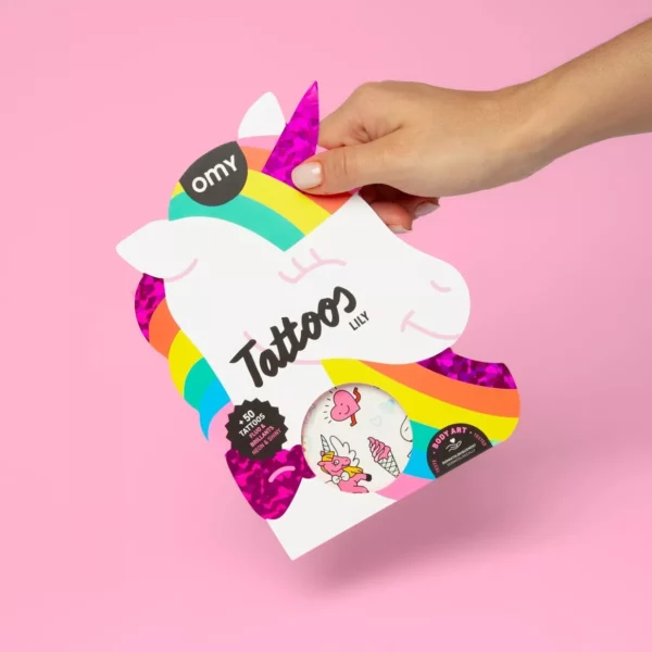 Tatouages éphémères pour enfants - Lily