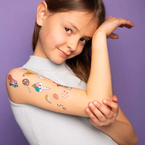 Tatouages éphémères pour enfants - Lily