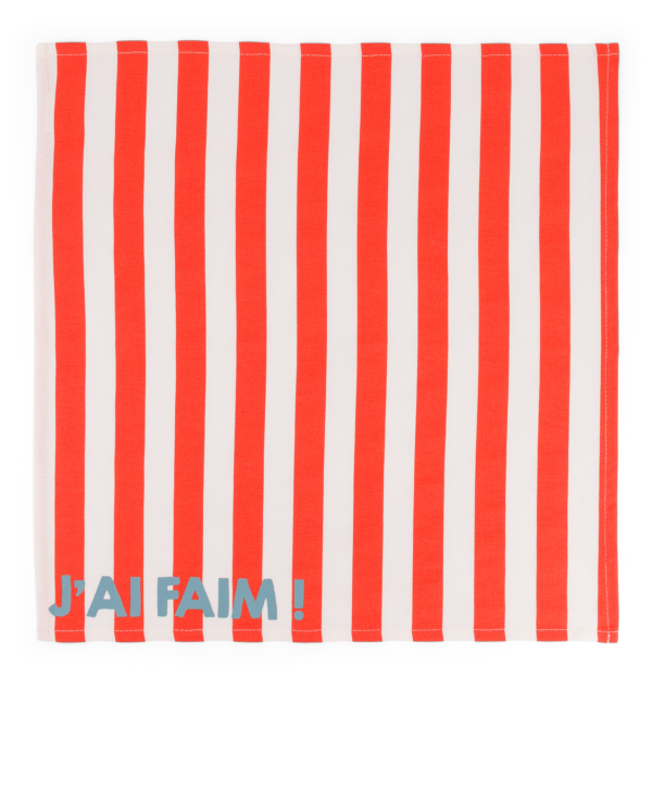 Serviette de table Joséphine - J'ai faim !