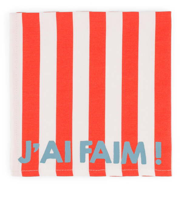 Serviette de table Joséphine - J'ai faim !