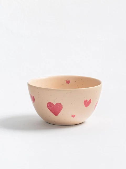 Bol en grès - Cozy hearts - Edition limitée