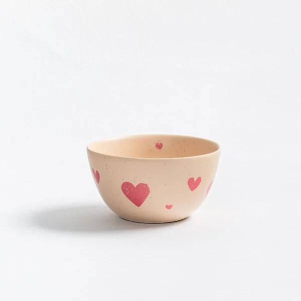 Bol en grès - Cozy hearts - Edition limitée