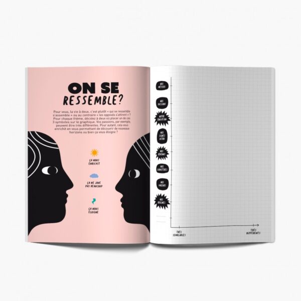 Livre à compléter - Nous deux