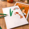 Carnet de coloriage A4 - Cosy