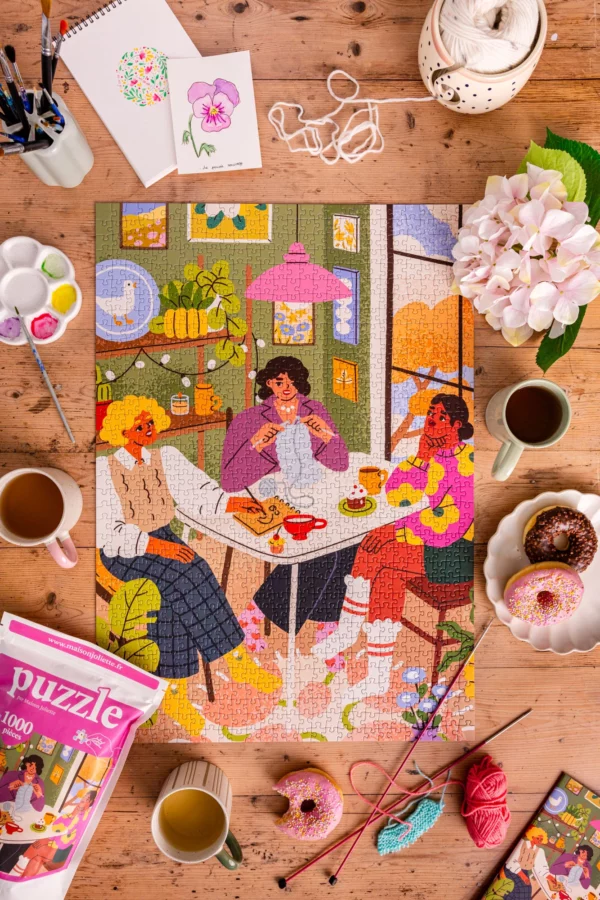Puzzle 1000 pièces - Les copines