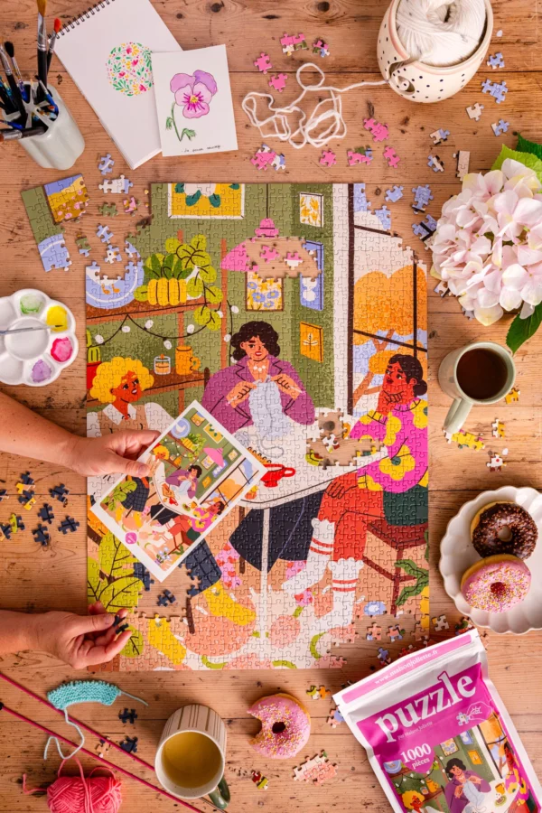 Puzzle 1000 pièces - Les copines