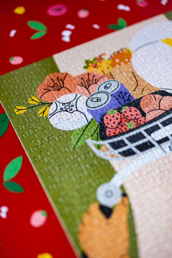 Puzzle 500 pièces - À bicyclette