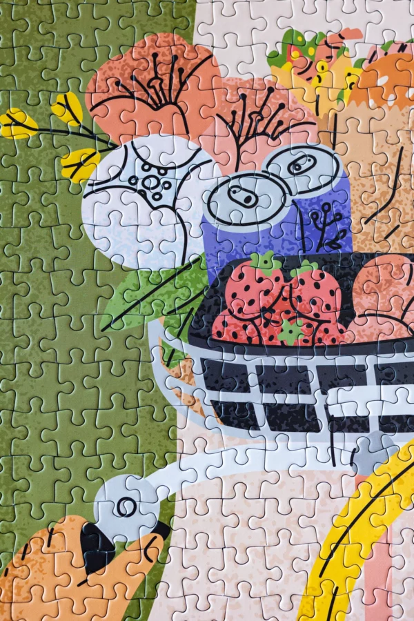 Puzzle 500 pièces - À bicyclette