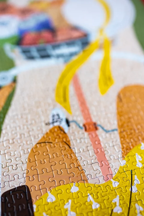 Puzzle 500 pièces - À bicyclette