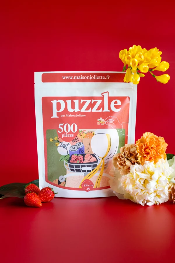 Puzzle 500 pièces - À bicyclette