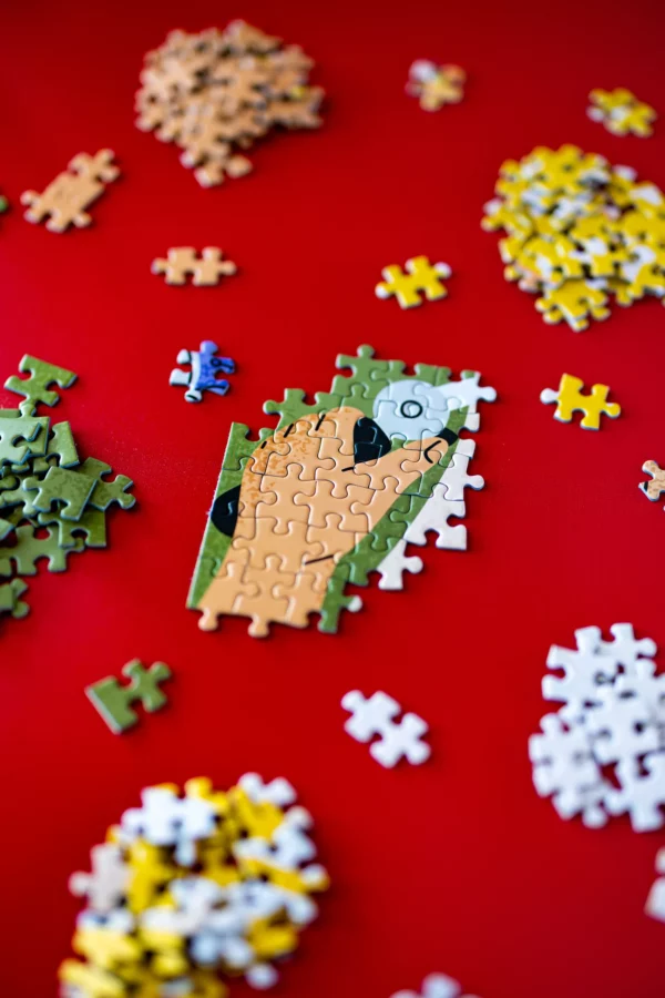 Puzzle 500 pièces - À bicyclette