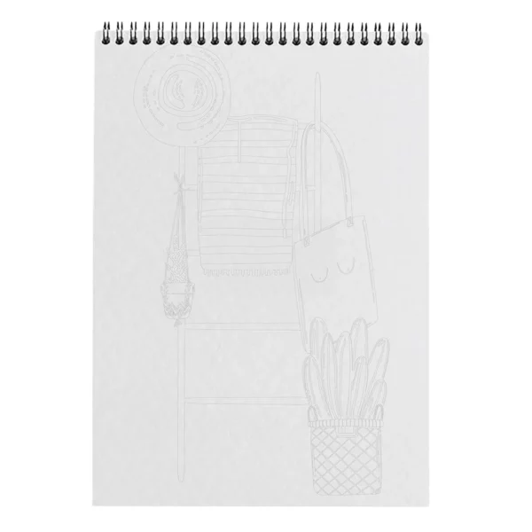 Carnet de coloriage A4 - Cosy