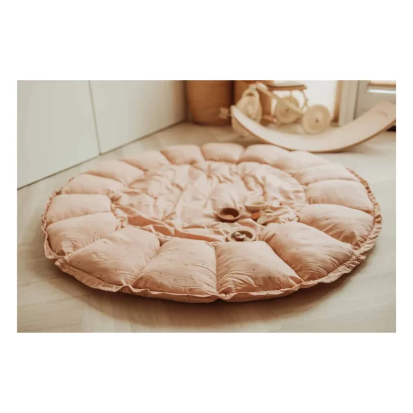 Tapis d'éveil & cocon organic - Fleuri