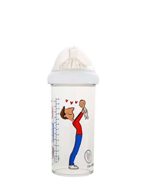 Biberon 360 ml - Papa & bébé by Soledad