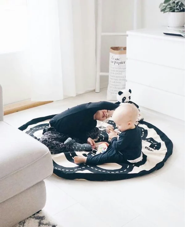 Tapis de jeu & sac à jouets - Roadmap/thunderbolt