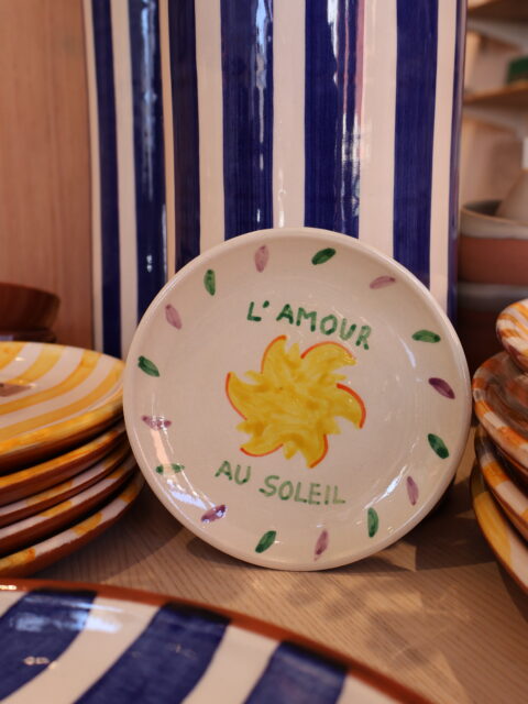 Coupelle en céramique - L'amour au soleil