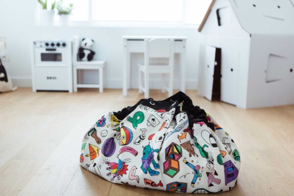 Tapis de jeu & sac à jouets - Omy Paris