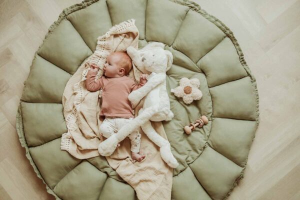 Tapis d'éveil & cocon organic - Meadow green