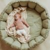 Tapis d'éveil & cocon organic - Meadow green