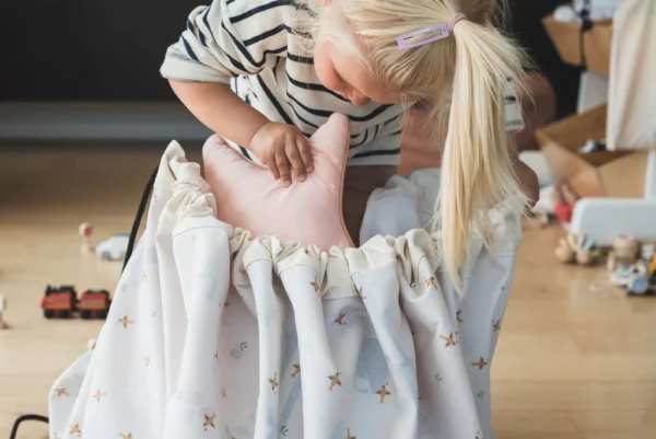 Tapis de jeu & sac à jouets - Ferme