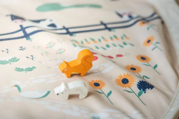 Tapis de jeu & sac à jouets - Ferme